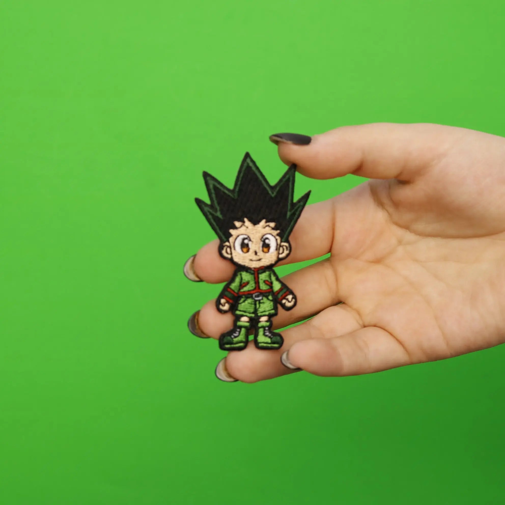 HunterXHunter Anime Gon Full Body Embroidered Iron On Patch