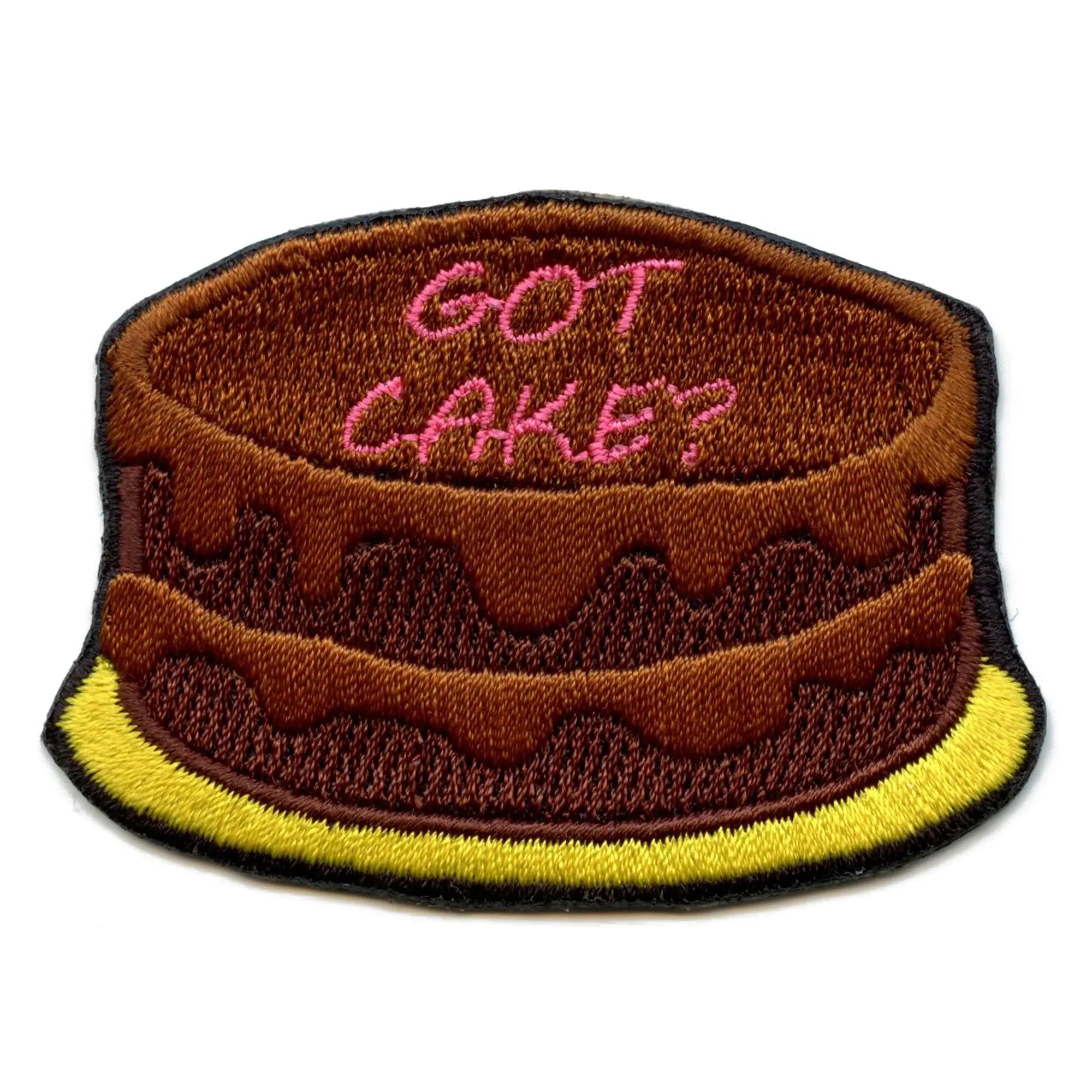 Got Cake Patch Chocolate Pastry Embroidered Iron On