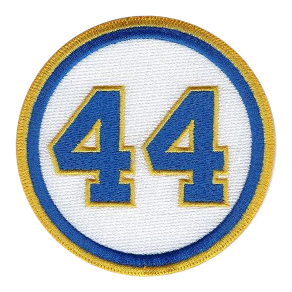 Hank Aaron 44 Milwaukee Brewers Memorial Jersey Sleeve Patch
