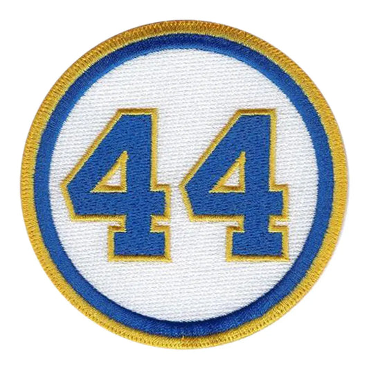 Hank Aaron 44 Milwaukee Brewers Memorial Jersey Sleeve Patch