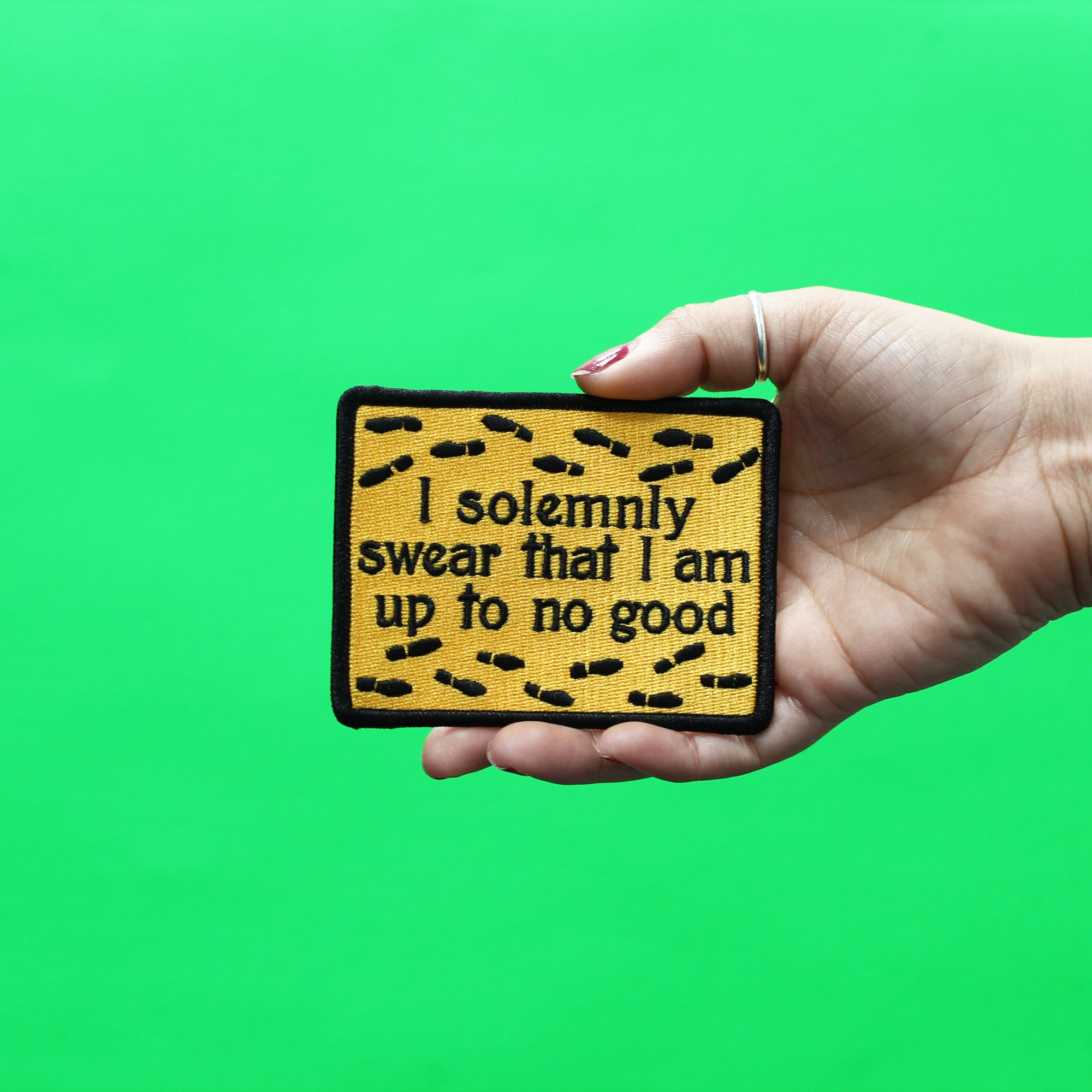 Harry Potter Solemnly Swear Patch