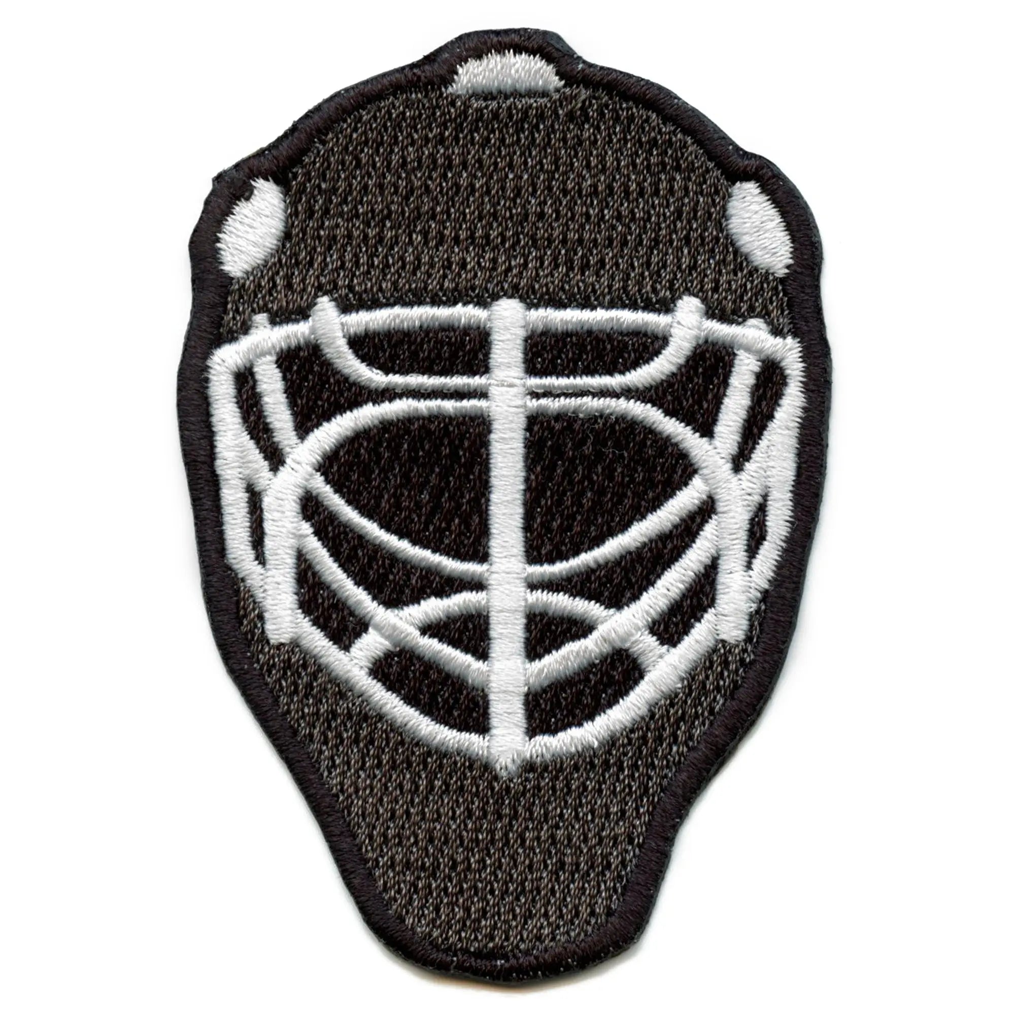 Hockey Goalie Mask Patch Embroidered Iron On