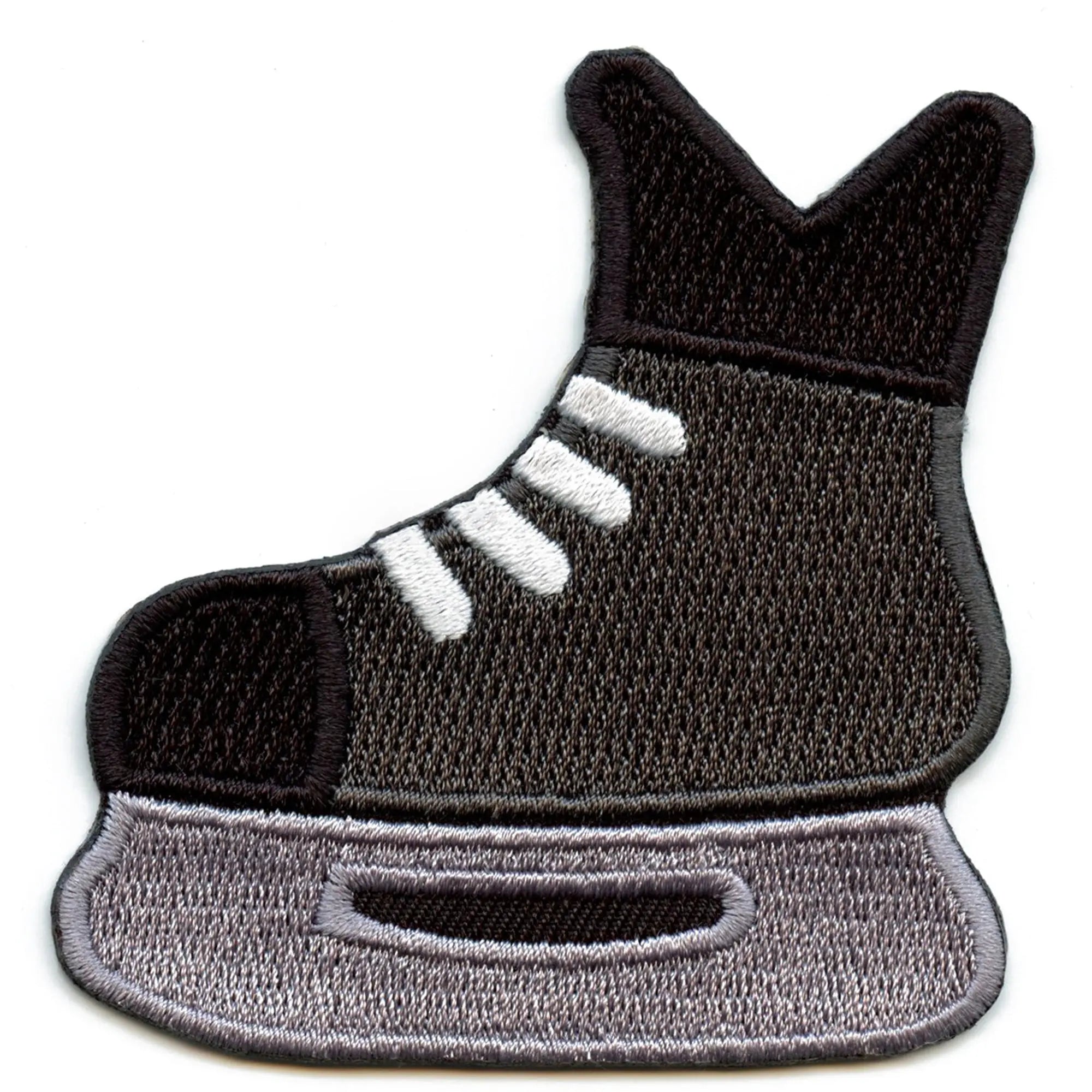 Hockey Skate Patch Embroidered Iron On