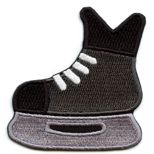 Hockey Skate Patch Embroidered Iron On