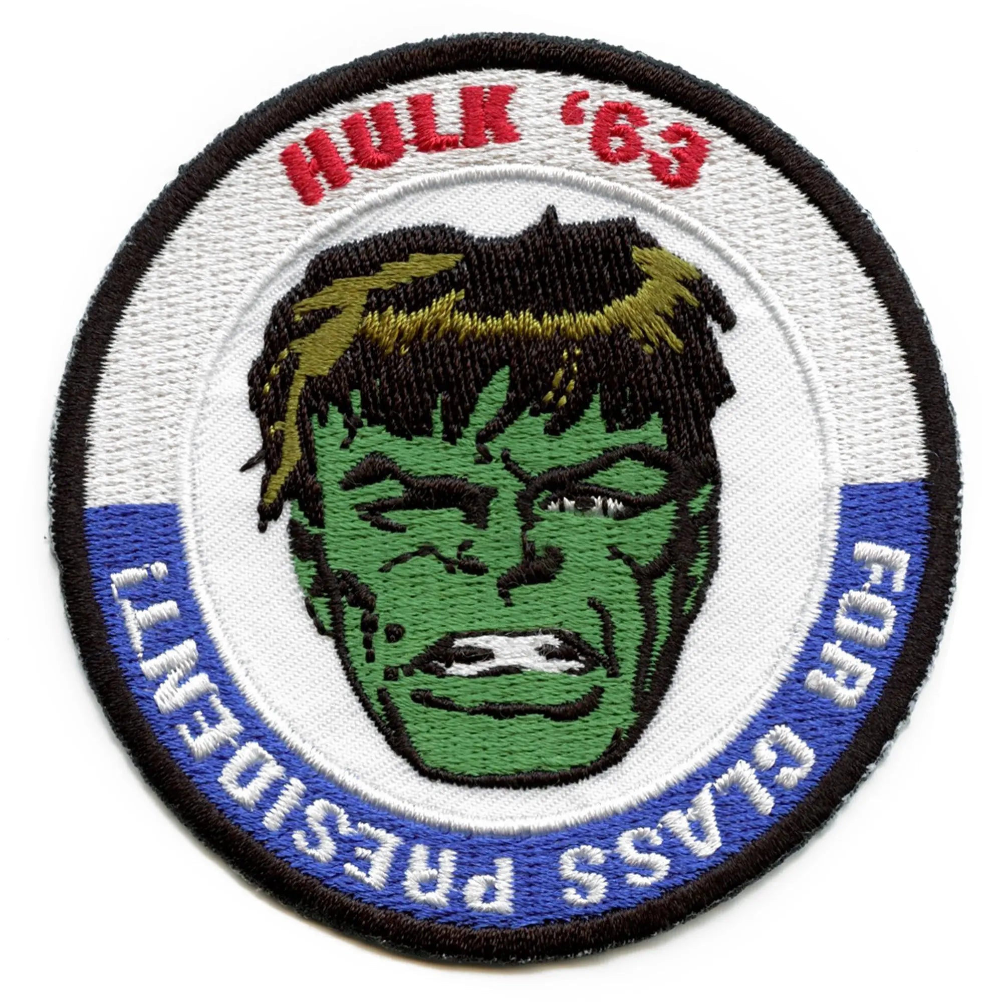 Hulk '63 For Class President Patch Embroidered Iron On