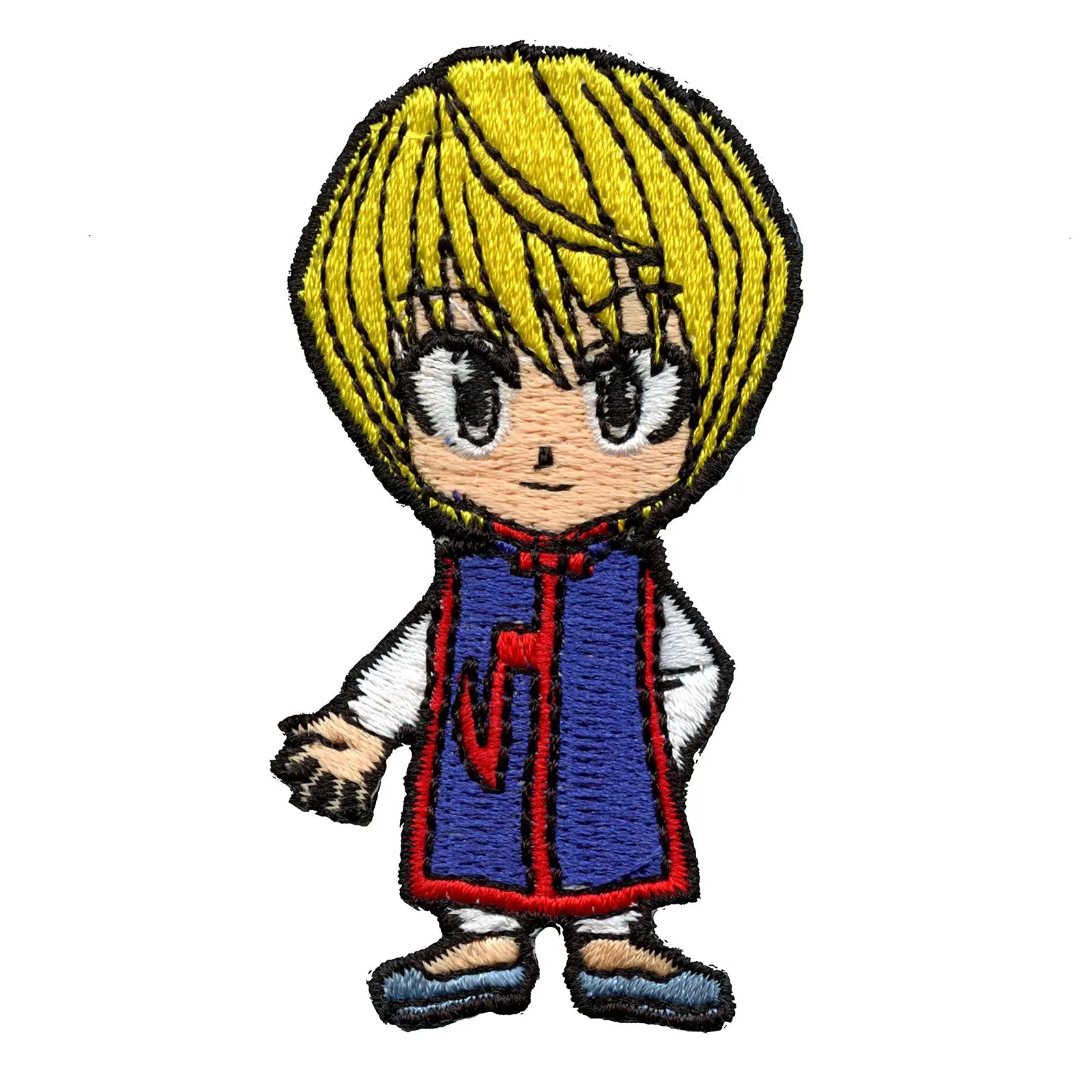 HunterXHunter Anime Kurapika Full Body Embroidered Iron On Patch