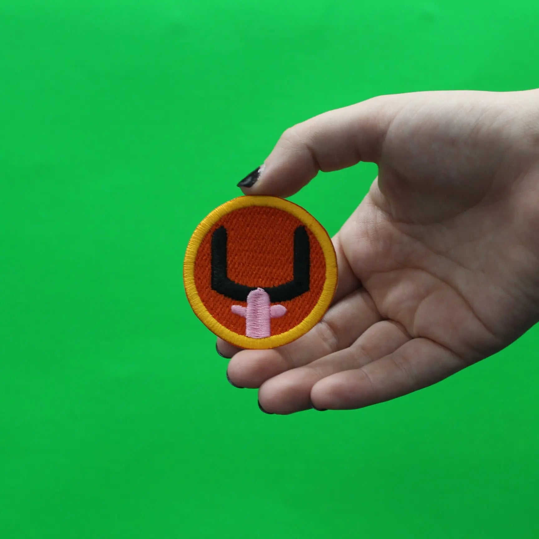 Touchdown Merit Badge Embroidered Iron-on Patch