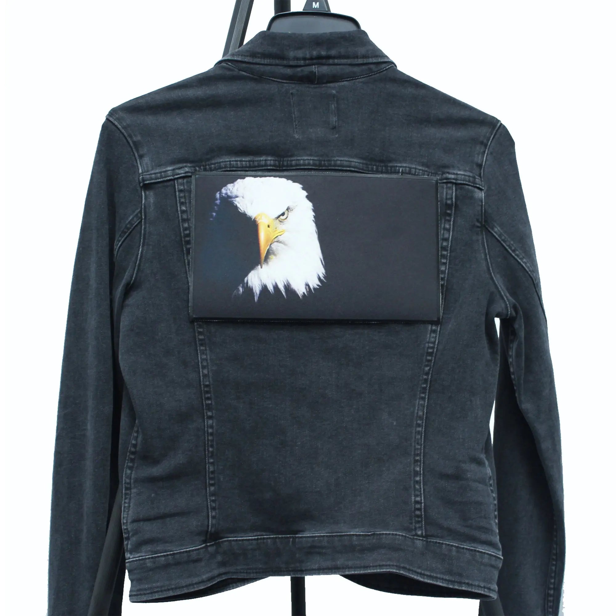American Bald Eagle Embroidered Iron-on Foto Patch