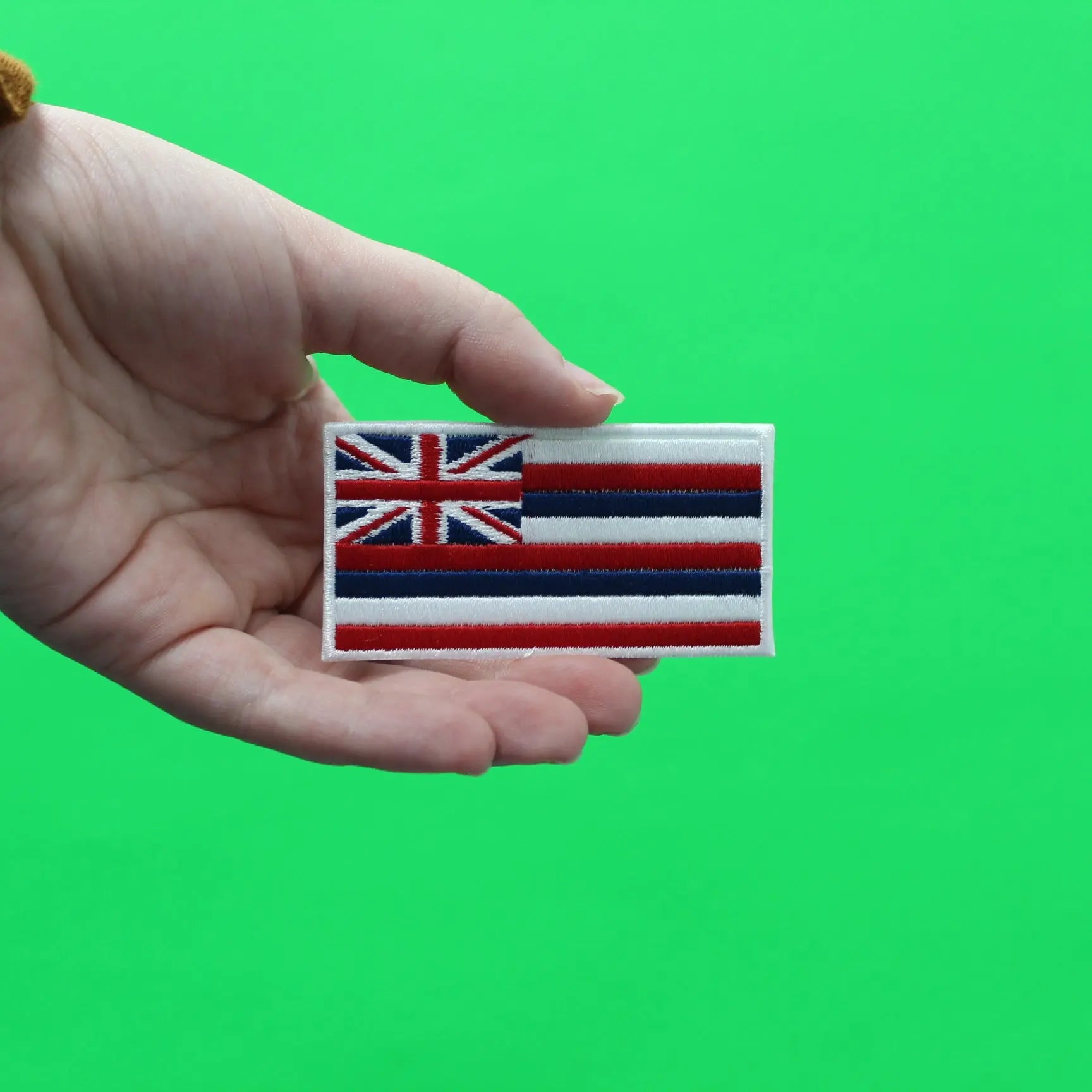 Hawaii State Flag Patch Embroidered Iron On