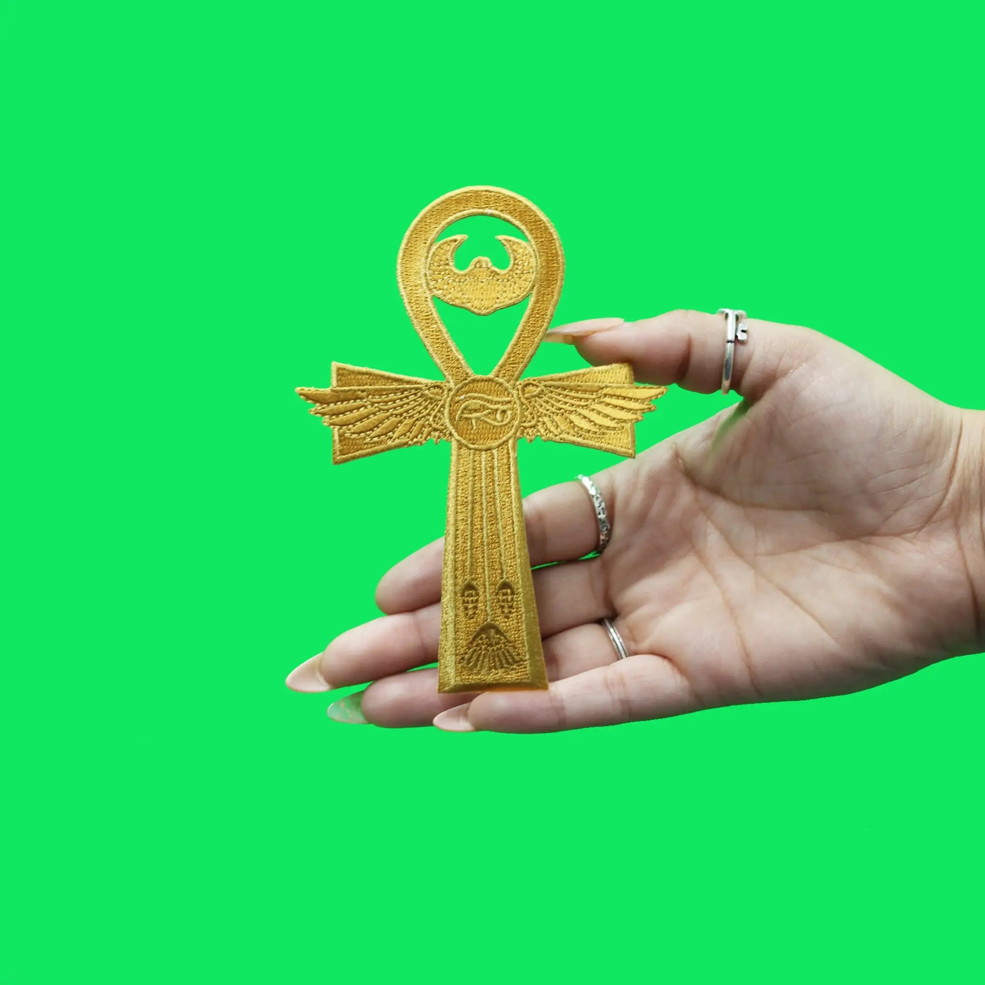 Ankh Egyptian Cross Iron On Patch