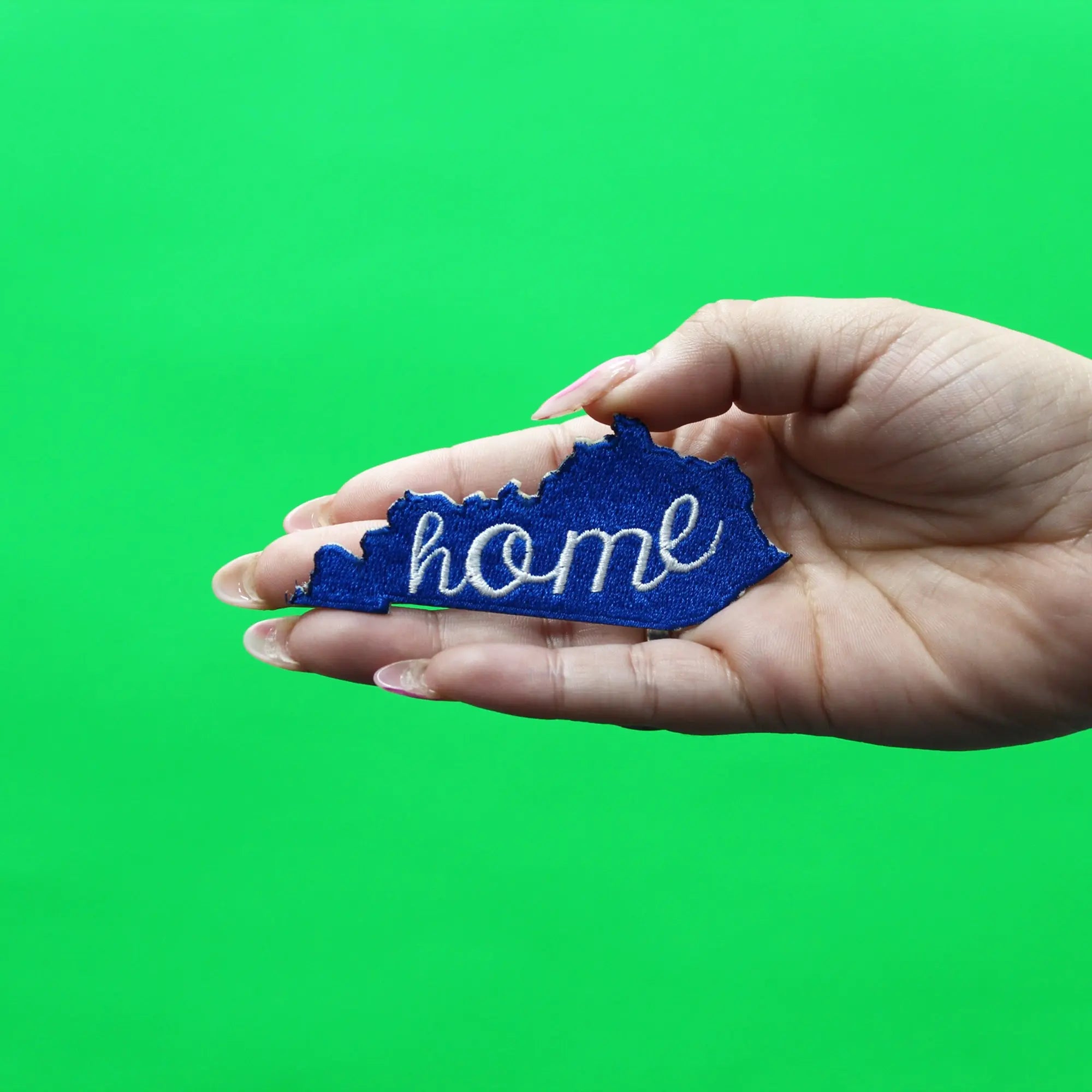 Kentucky Home State Embroidered Iron On Patch