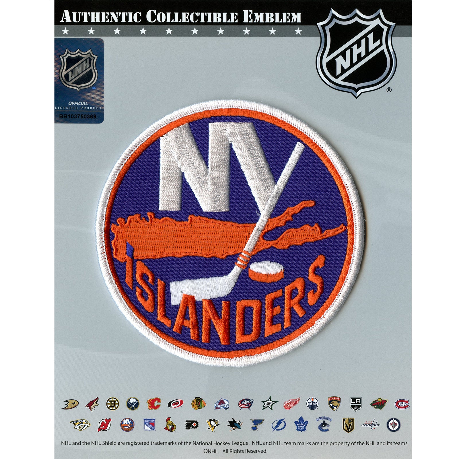 New York Islanders Primary Team Logo Patch