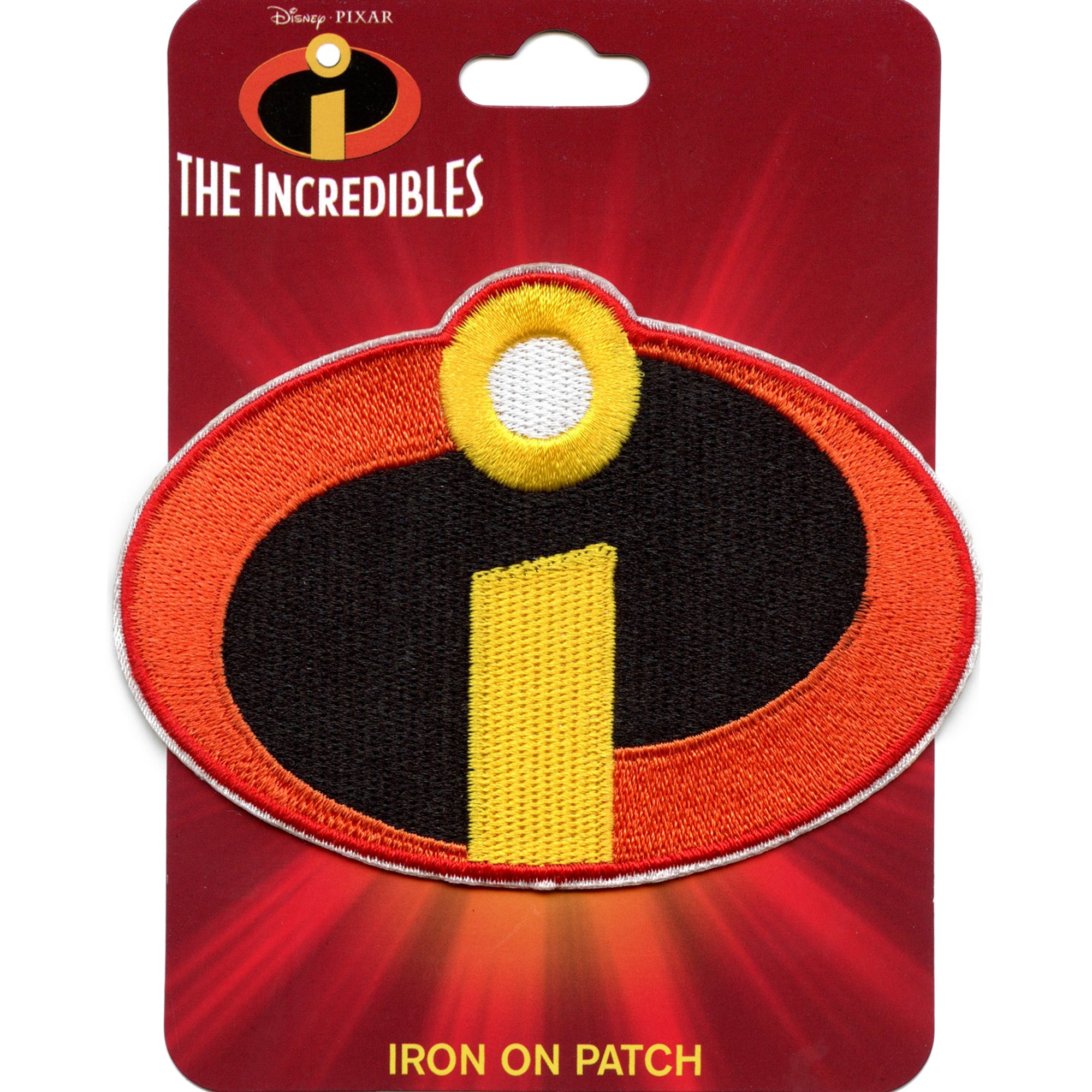 Disney Pixar The Incredibles Patch Superhero Logo Iron On