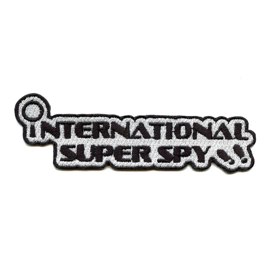 International Super Spy Patch Cartoon Song Embroidered Iron On