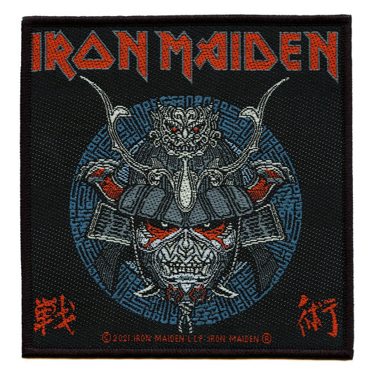 Iron Maiden Senjutsu Samurai Eddie Patch Woven Sew On