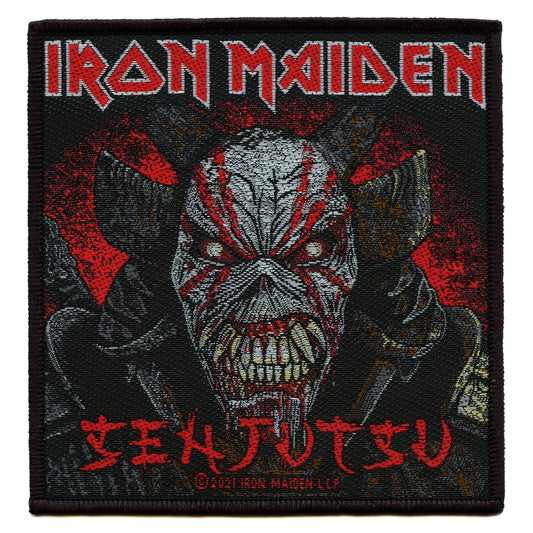 Iron Maiden Senjutsu Patch Back Cover Woven Sew On