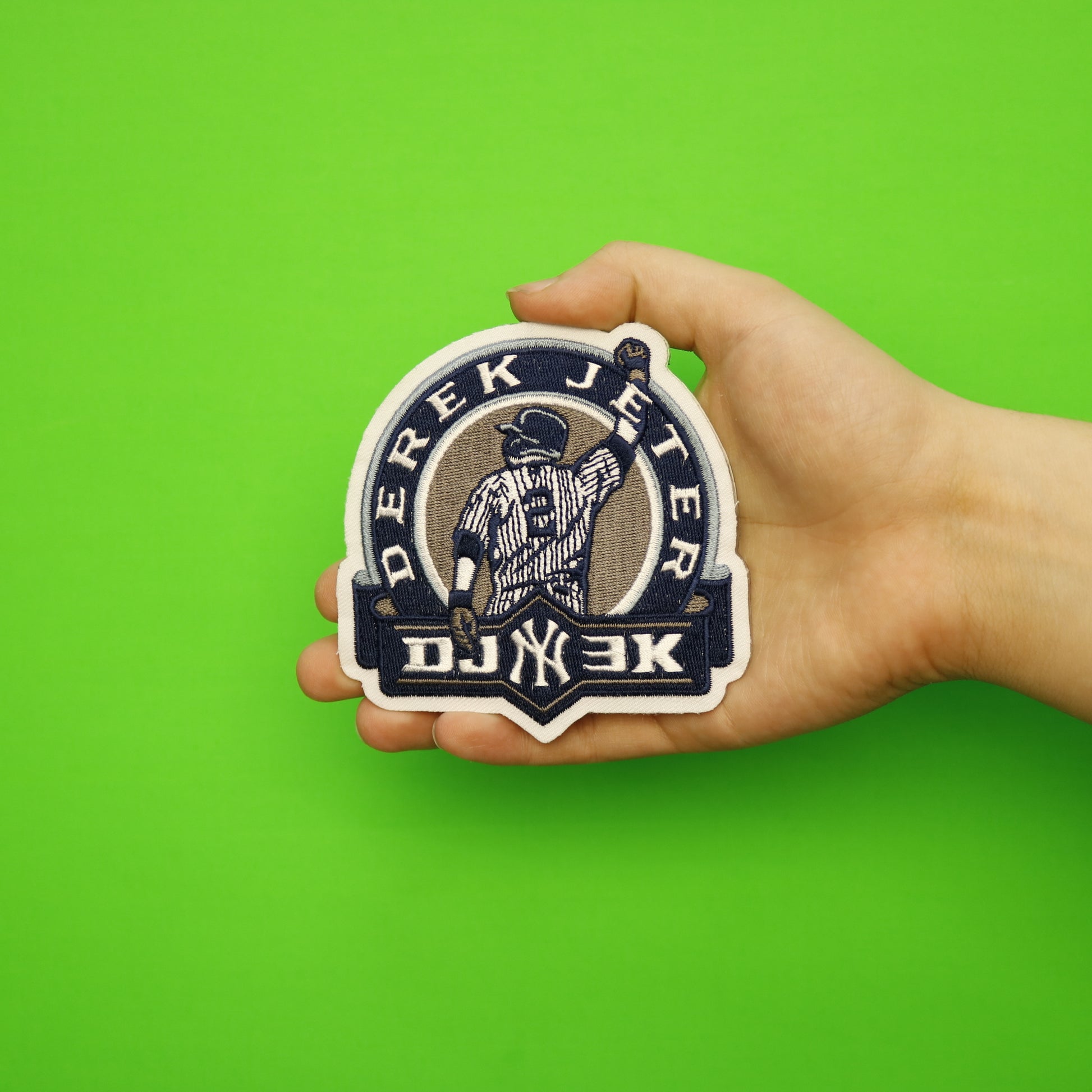 Derek Jeter New York Yankees 3000th Hit Patch 'DJ 3k'