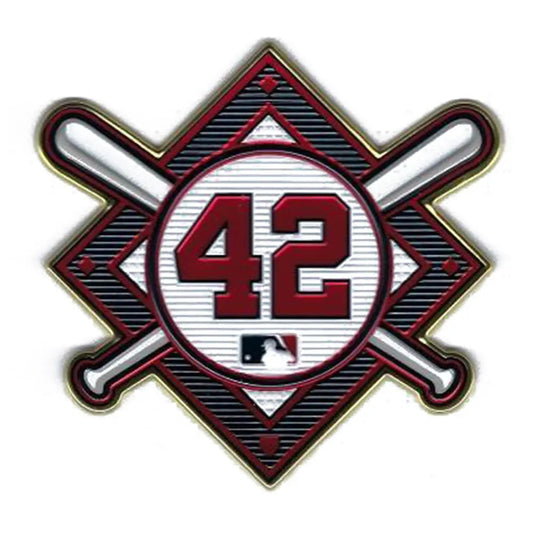 Jackie Robinson Day "42" MLB Jersey Sleeve Patch (Braves)