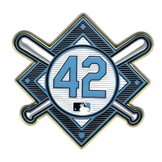 Jackie Robinson Day "42" MLB Jersey Sleeve Patch (Rays)