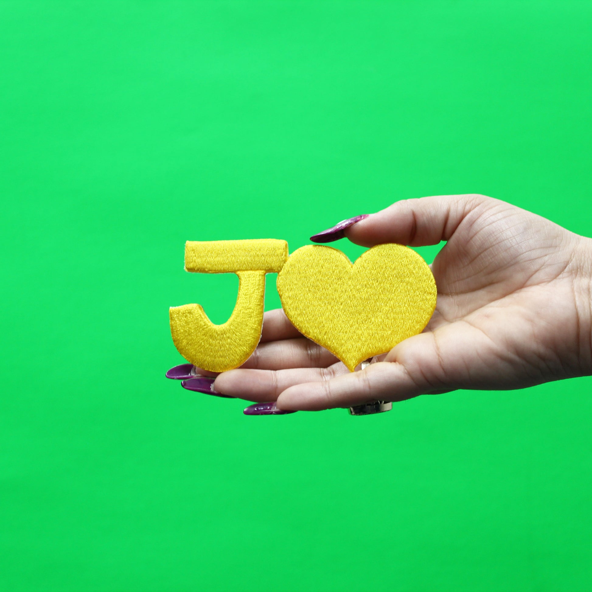 Jojo's Bizarre Adventure J Heart Icon Patch