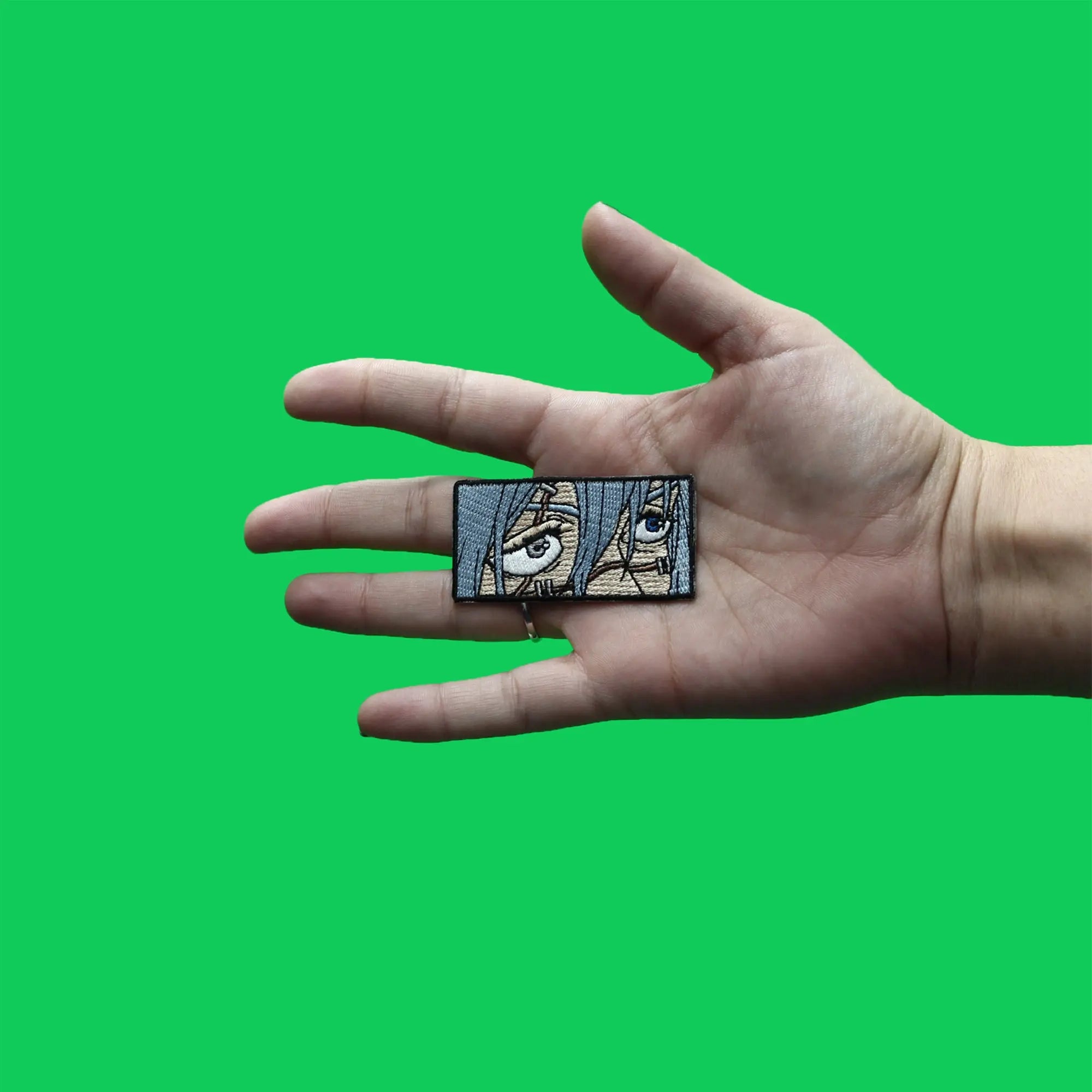 Jujutsu Kaisen Mahito Patch Looking Left Eyes Embroidered Iron On