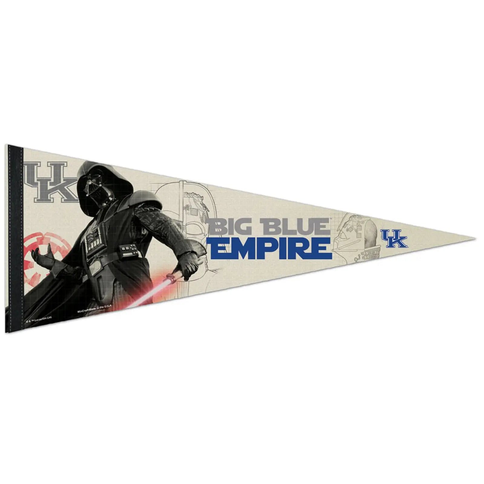 Kentucky Wildcats Darth Vader Premium Pennant