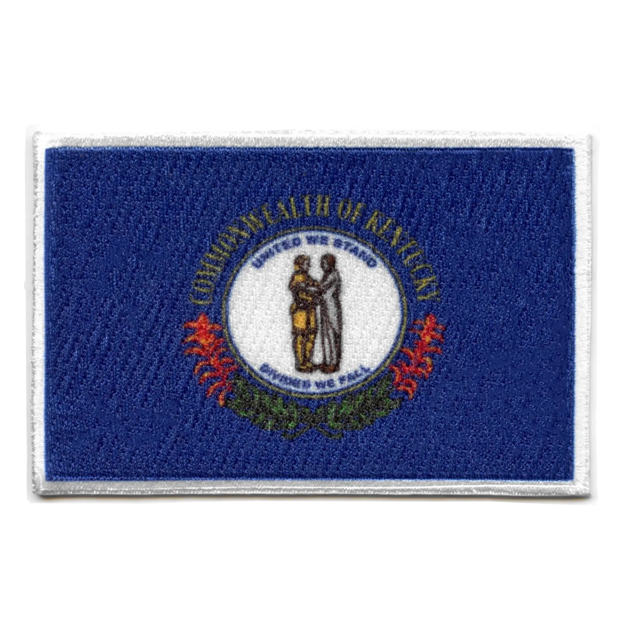 Kentucky Patch State Flag Embroidered Iron On