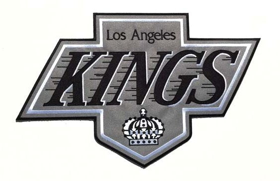 Los Angeles Kings Large Front Logo Jersey Patch (Throwback Era)
