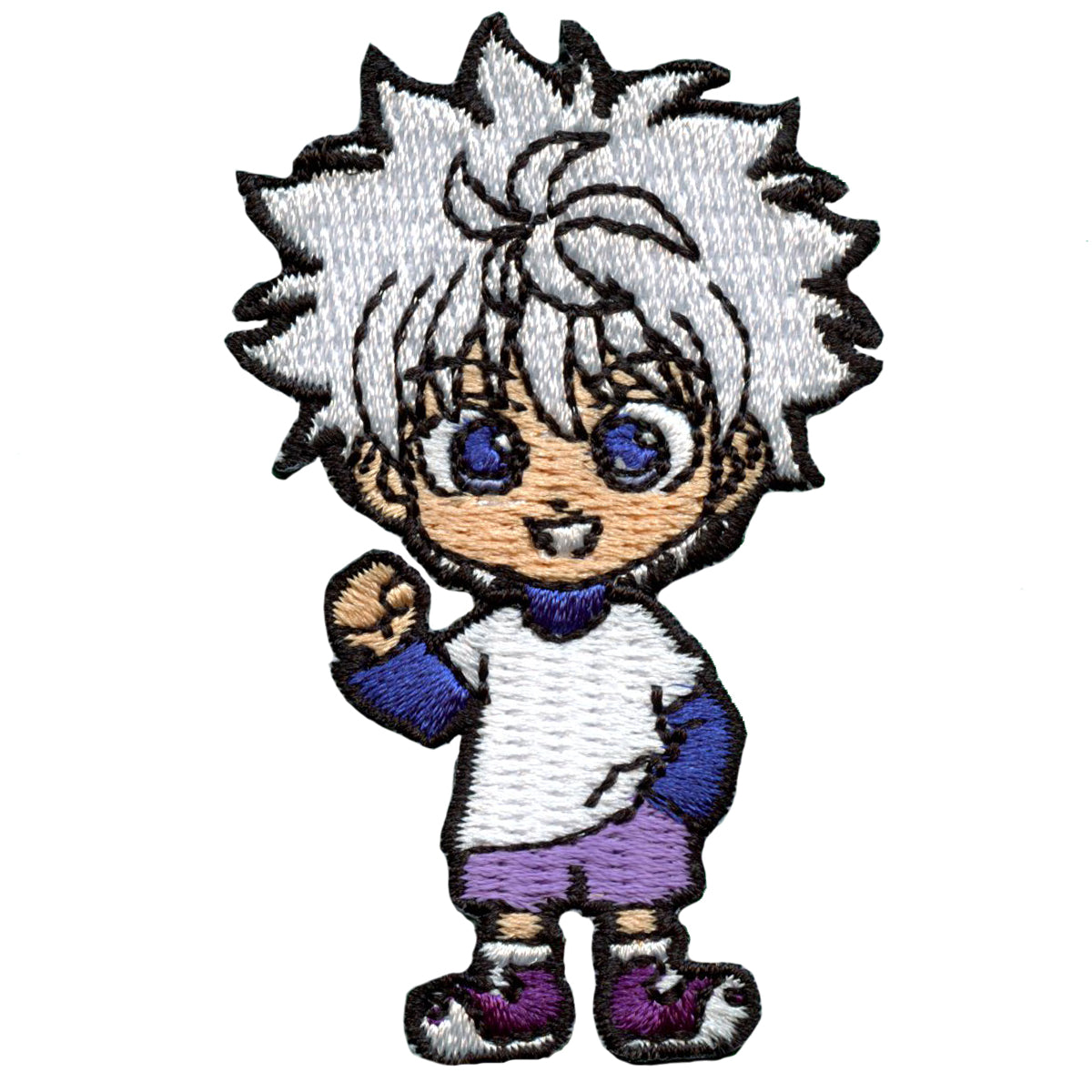 HunterXHunter Anime Killua Zoldyck Full Body Embroidered Iron On Patch