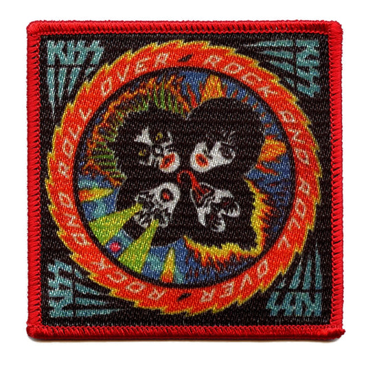 KISS Rock N Roll Over Patch 1976 Album Art Embroidered Iron On