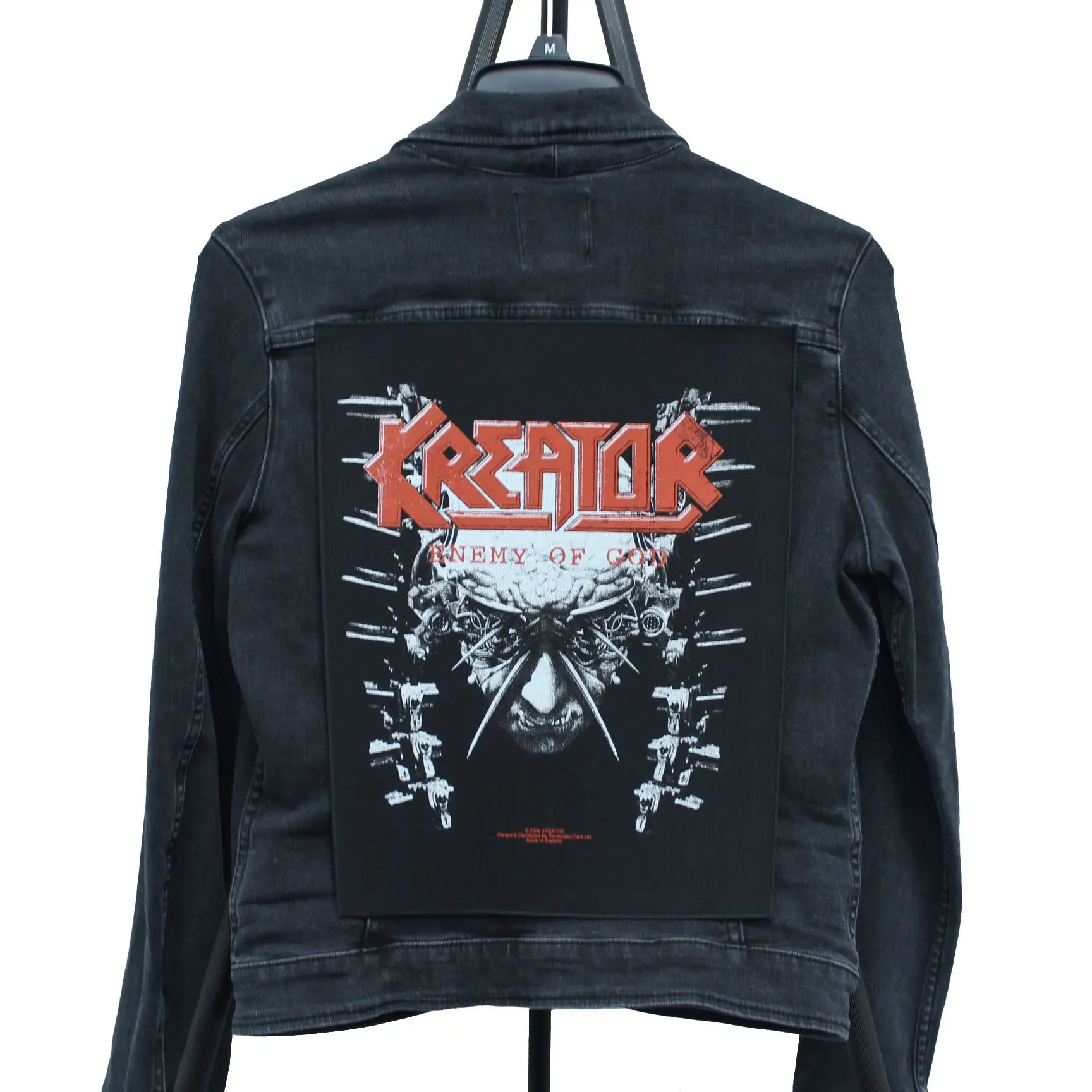 2005 Kreator Enemy Of God Woven Sew On Back Patch