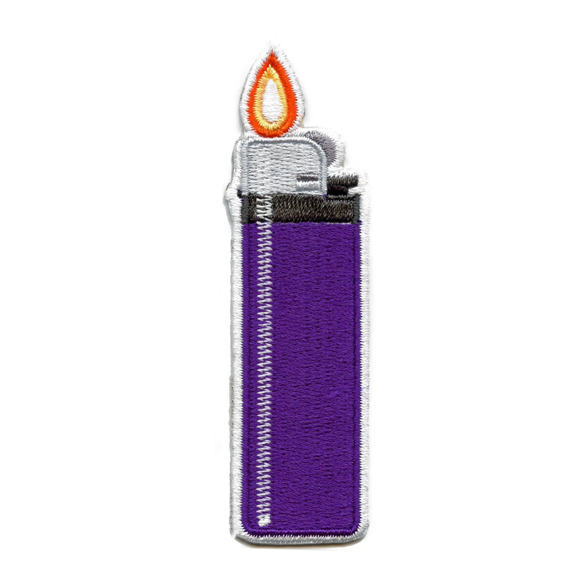 Classic Lighter Patch Embroidered Iron On