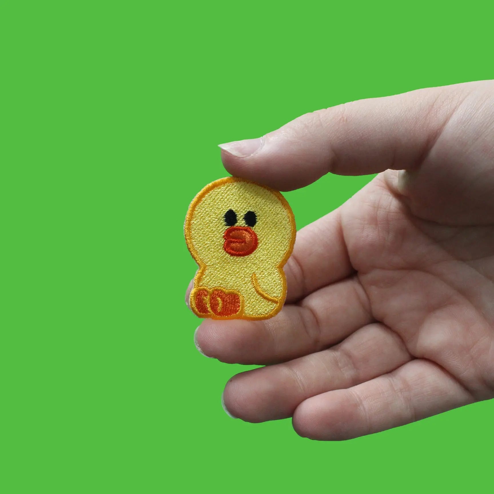 Line Friends Chick Sally Full Body Embroidered Iron On Patch