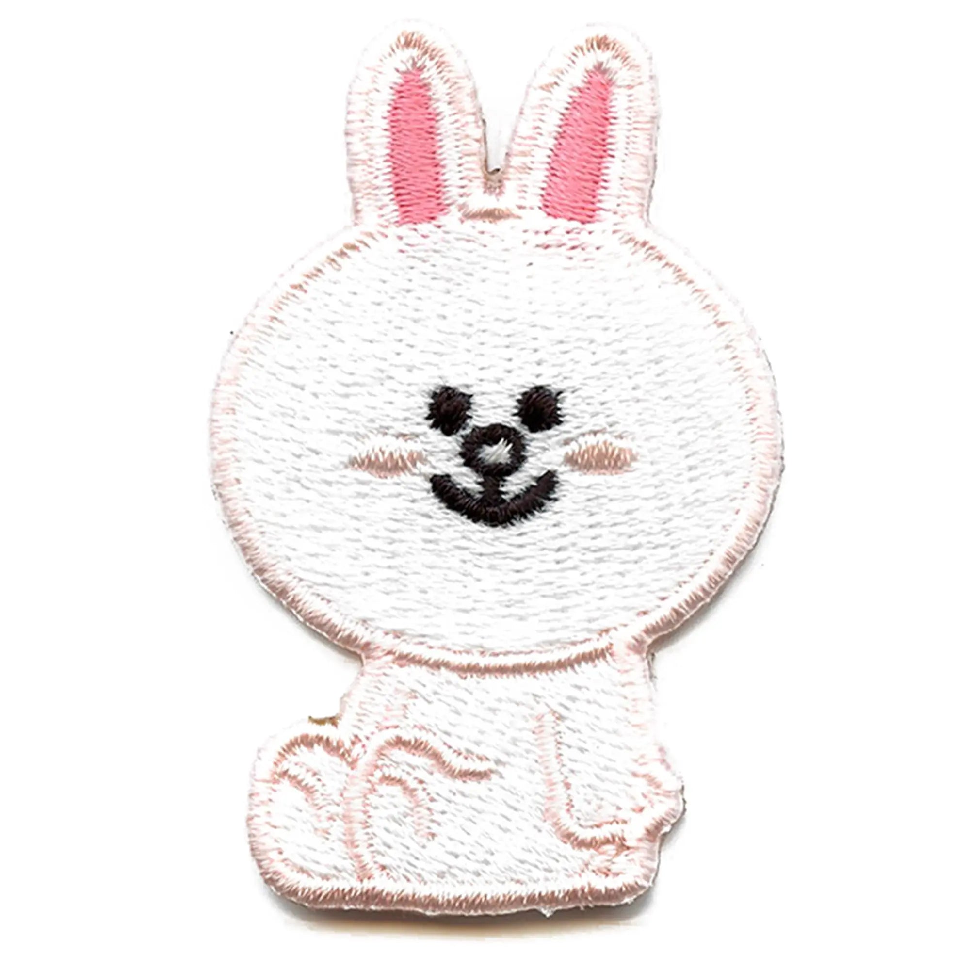 Line Friends Bunny Cony Full Body Embroidered Iron On Patch