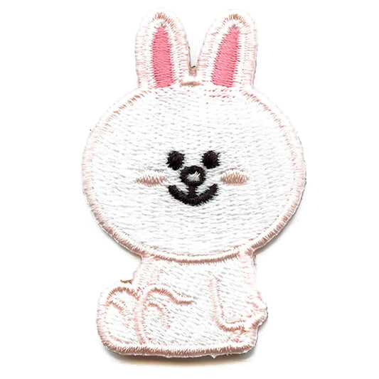 Line Friends Bunny Cony Full Body Embroidered Iron On Patch