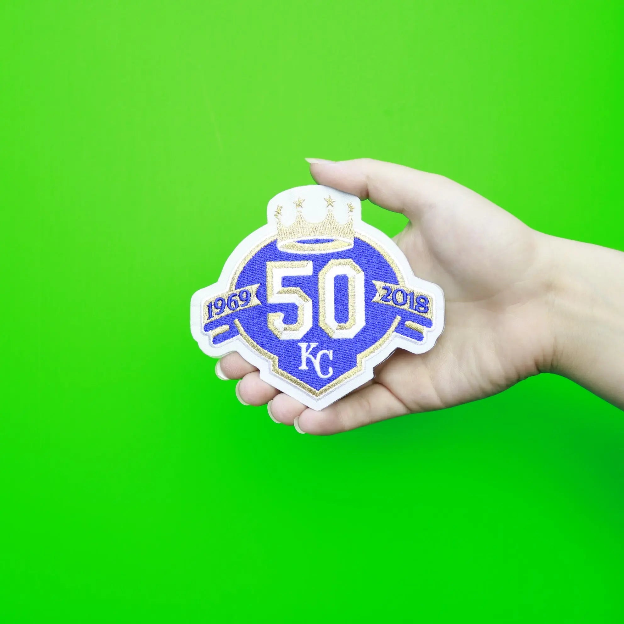 2018 Kansas City Royals 50th Anniversary Patch