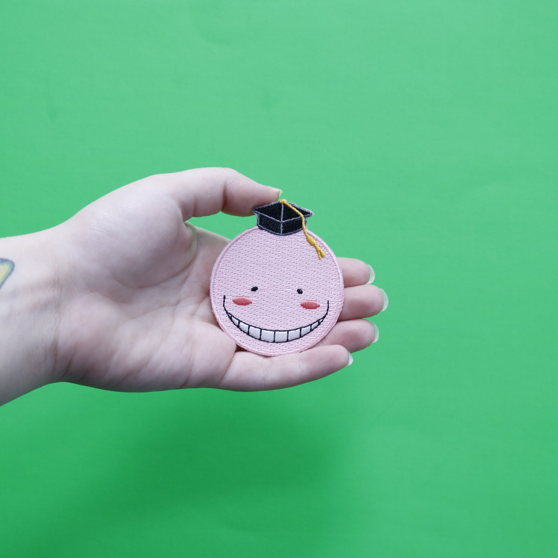 Anime Assassination Classroom: Relaxed Koro-Sensei Embroidered Patch