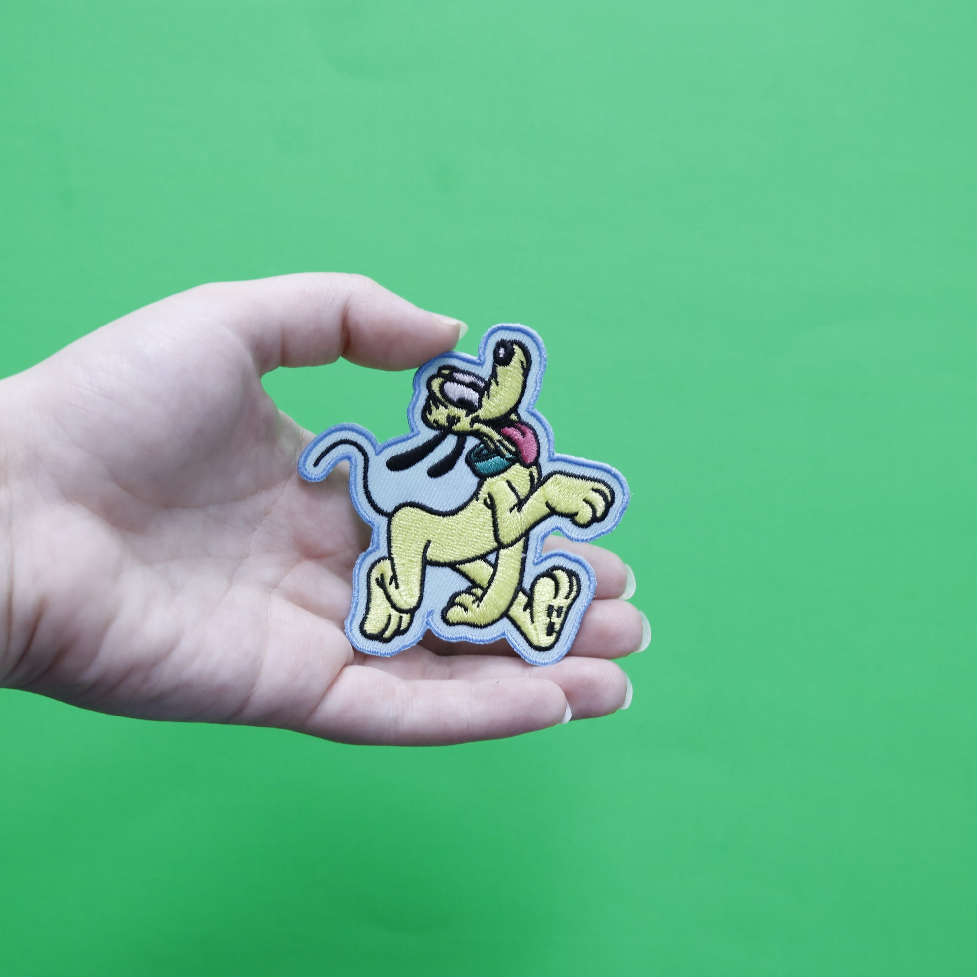 Official Pluto Full Body Embroidered Iron On Patch