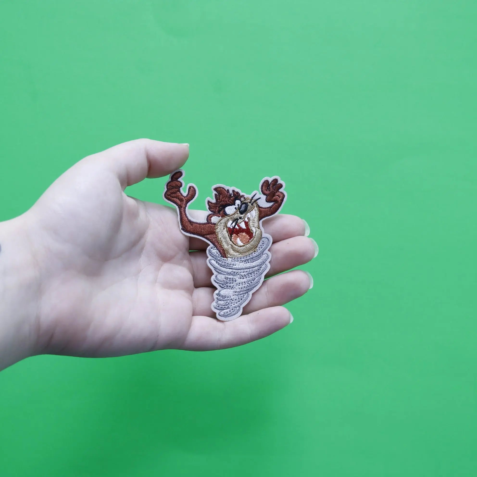 Official Taz The Tasmanian Devil Embroidered Iron On Patch