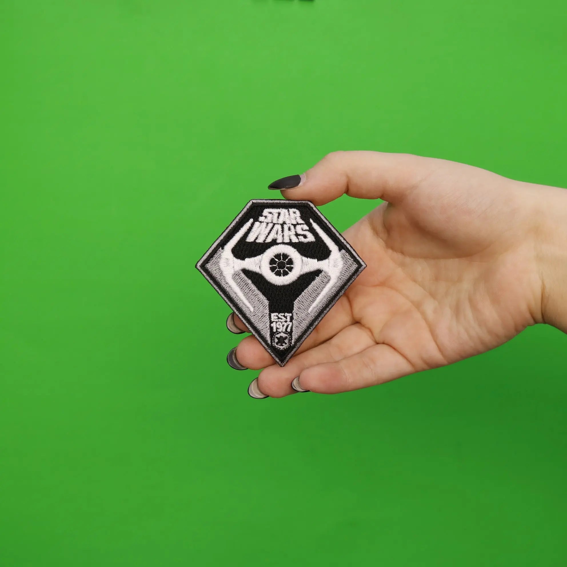 Star Wars Tie Interceptor 'Est 1977' Iron On Patch