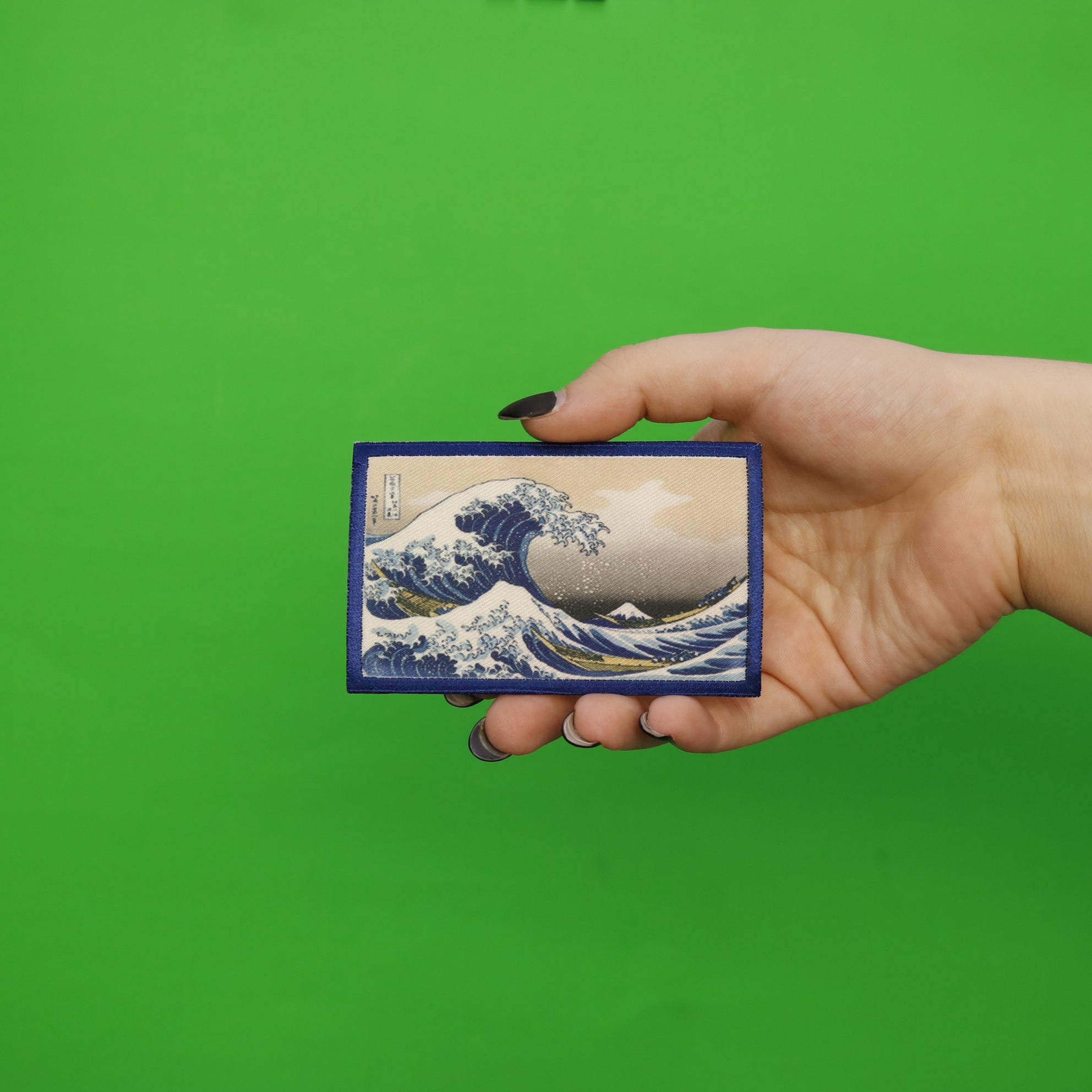 The Great Wave Small Embroidered Iron-on FotoPatch