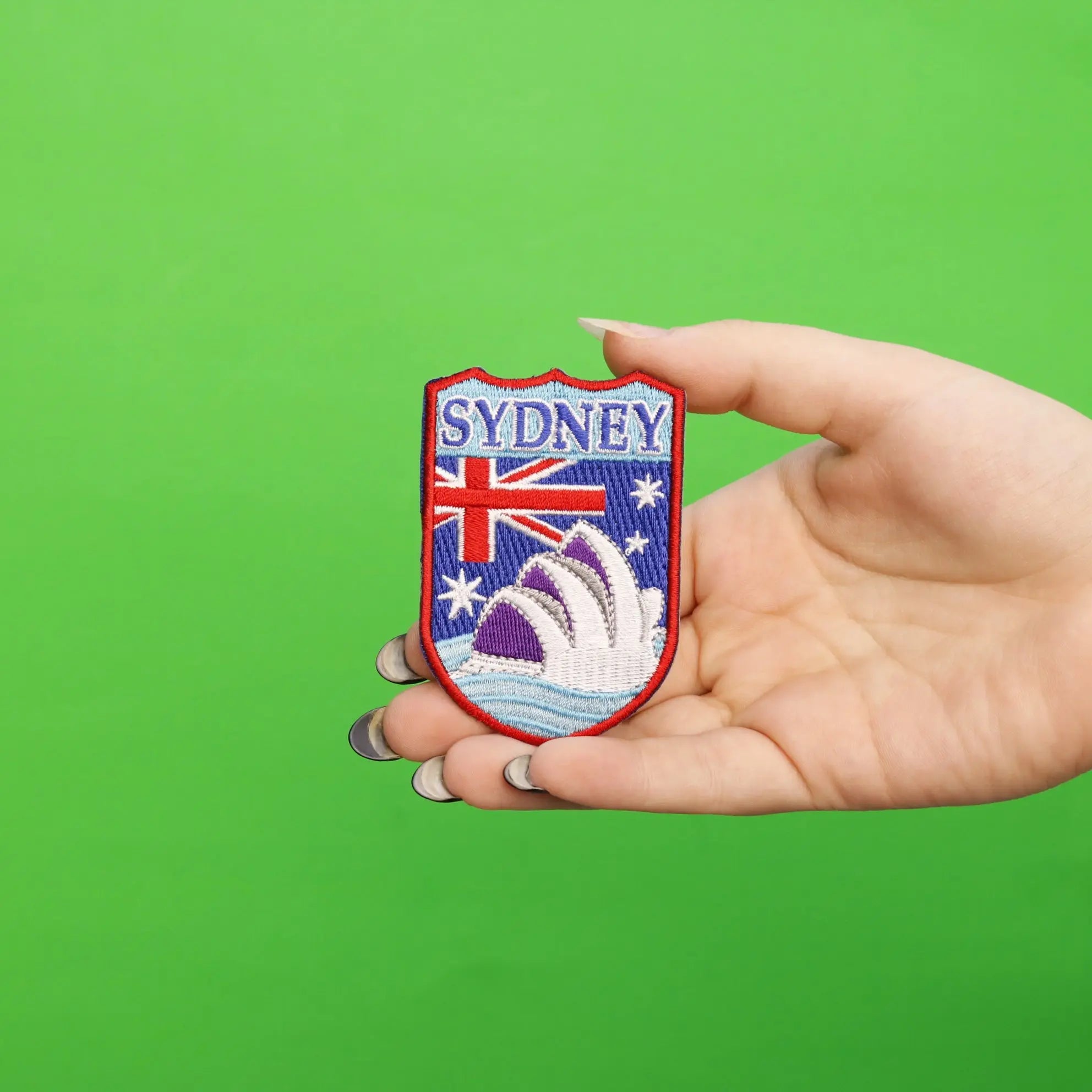 Sydney Australia Shield Embroidered Iron On Patch