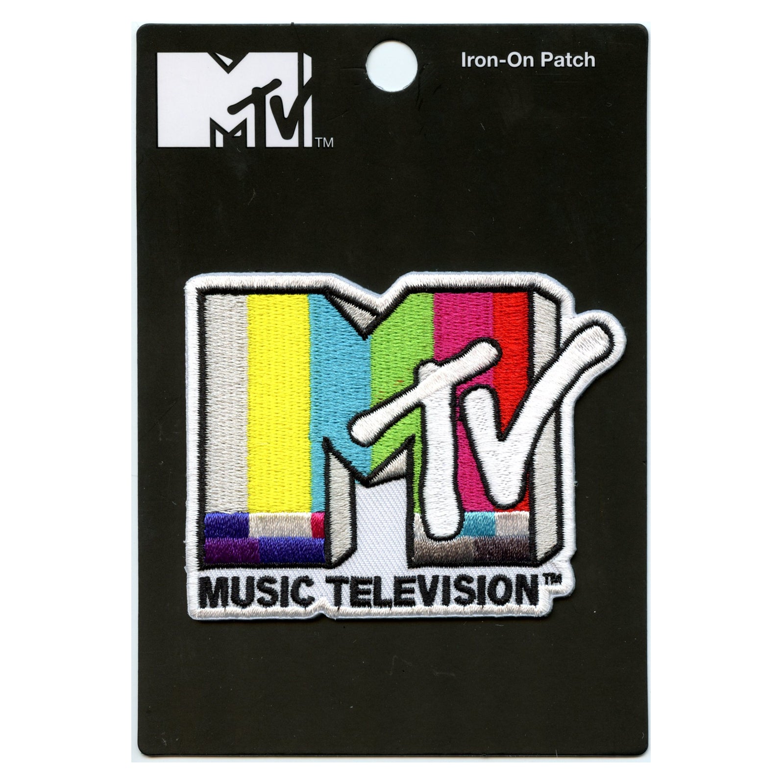 Official MTV Music Television Logo Embroidered Iron On Patch
