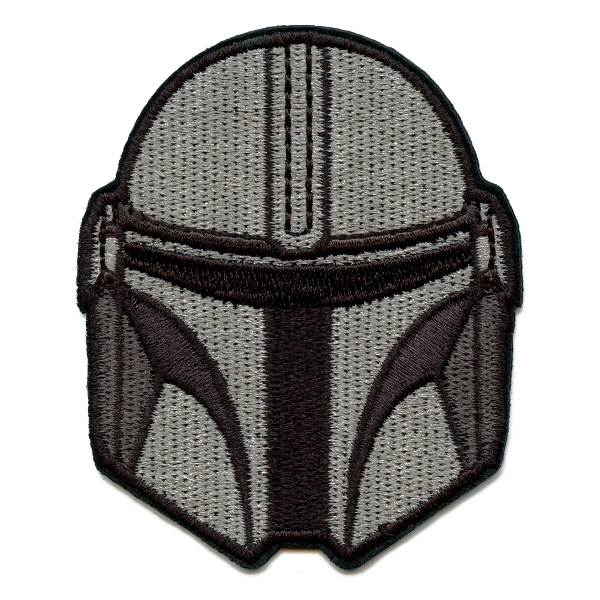 Star Wars The Mandalorian Patch Bounty Helmet Embroidered Iron On