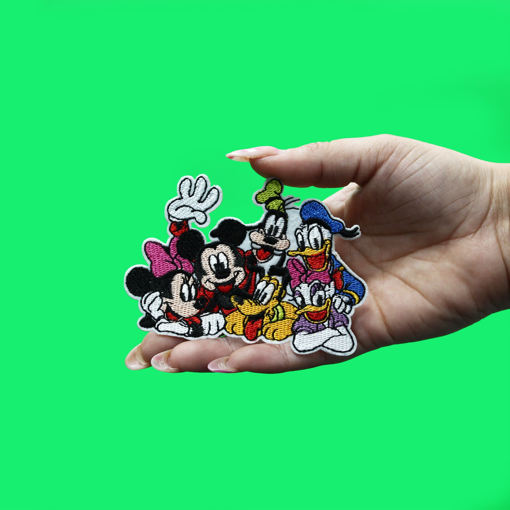 Disney Mickey and Friends Patch Classic Group Embroidered Iron On