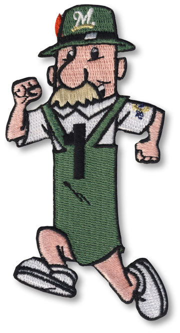 Milwaukee Brewers Sausage Race 1 Brett Wurst Team Mascot Patch