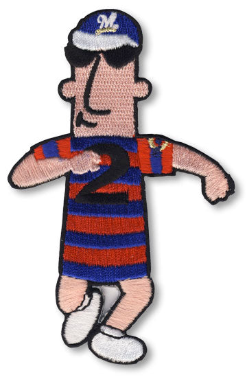 Milwaukee Brewers Sausage Race 2 Stosh Team Mascot Patch