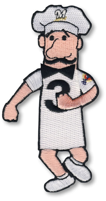 Milwaukee Brewers Sausage Race 3 Guido Team Mascot Patch