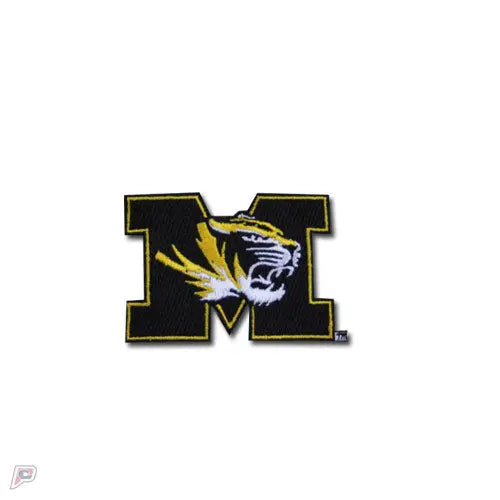 Missouri Tigers M University Logo Iron On Embroidered Patch