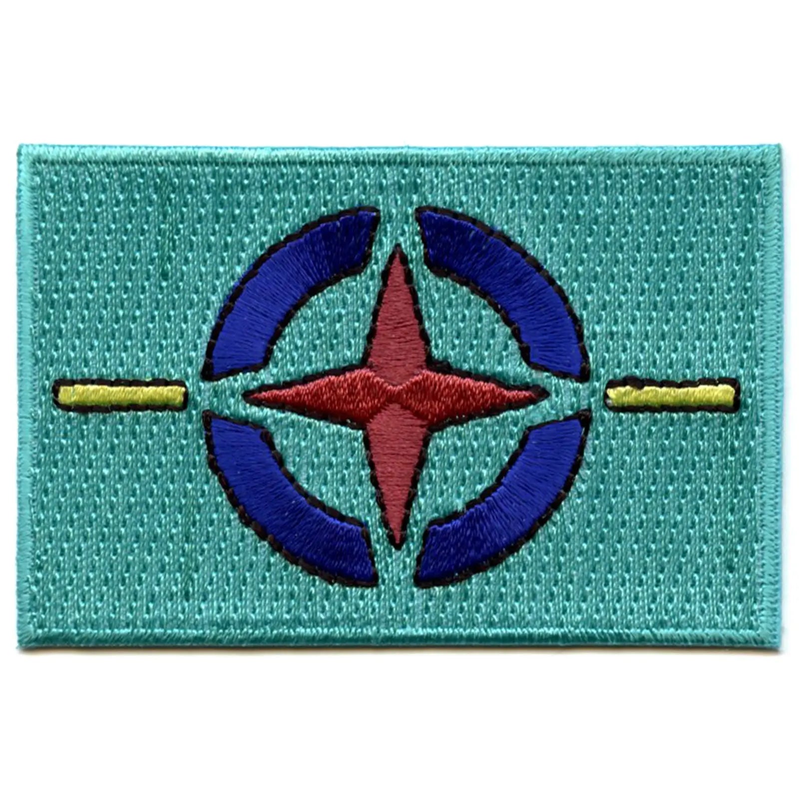 Mobile Suit Gundam 00 Anime AEU Flag Embroidered Patch